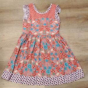 EUC Matilda Jane floral dress size 12